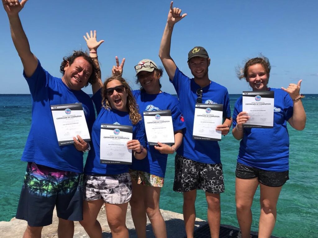 100% success in PADI IDC